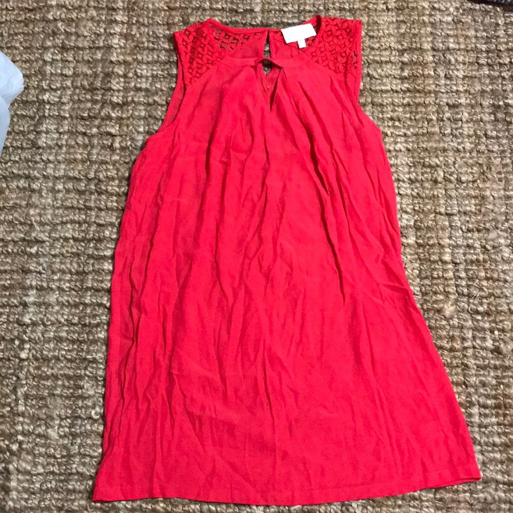 NWT Skies are Blue Red Shift Dress